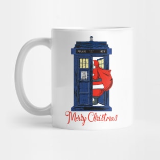 Christmas 1822 - Nicholas Visit The Blue Police Box 2 Mug